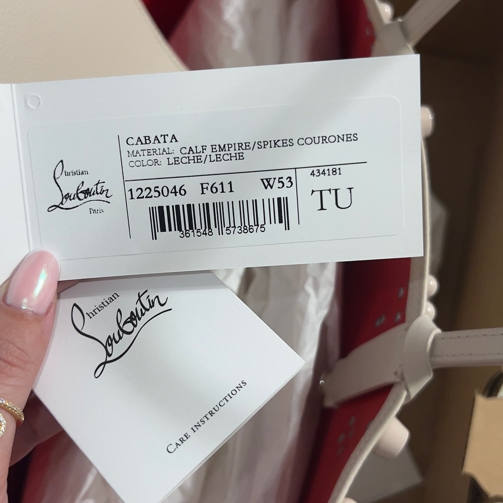 Christian Louboutin Leche Cabata Tote - Picture 7 of 12